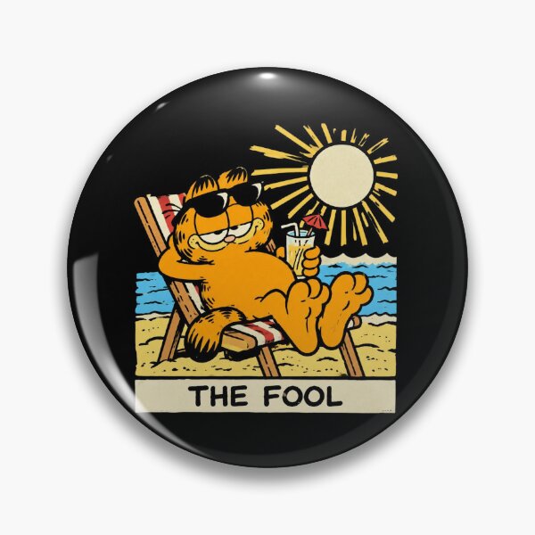 Item preview, Garfield The Fool Tarot Card Retro designed and sold by bernicepgossc.
