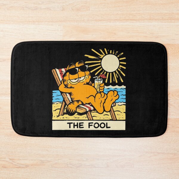 Artikelvorschau, Garfield der Narr Tarotkarte Retro entworfen und verkauft von bernicepgossc.