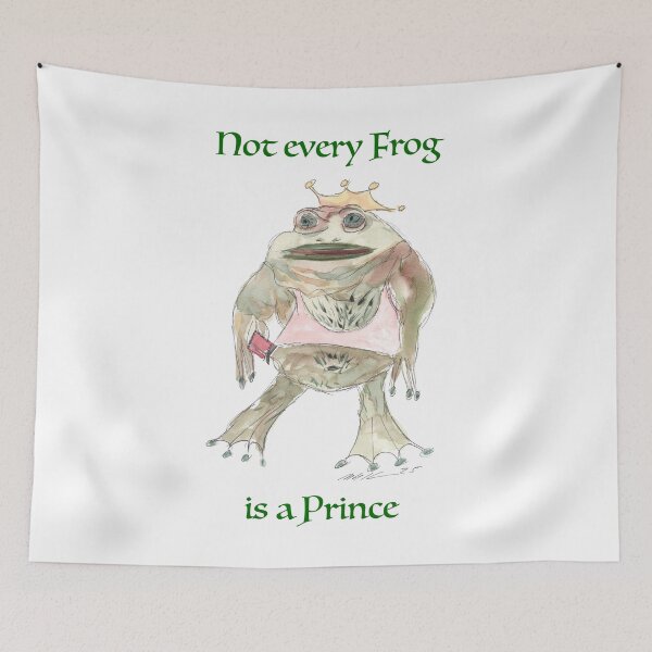 Item preview, Not every Frog is a Prince designed and sold by Anke‘s Bazaar.