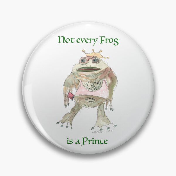 Item preview, Not every Frog is a Prince designed and sold by Anke‘s Bazaar.