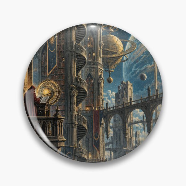 Item preview, The Library at the Edge of Time designed and sold by DrizzyV.