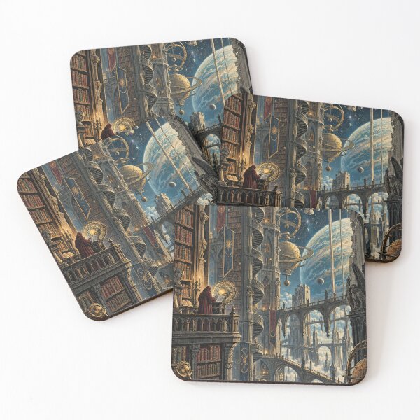Item preview, The Library at the Edge of Time designed and sold by DrizzyV.