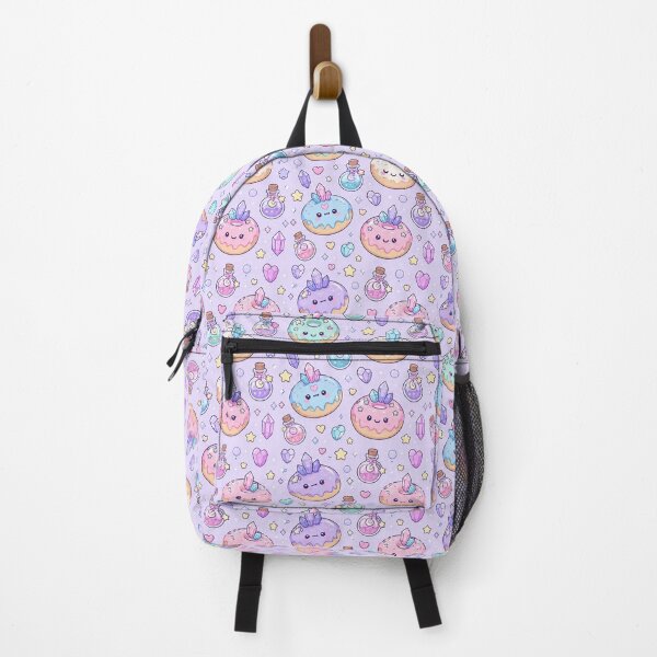 Item preview, Kawaii Potion Donut Pattern designed and sold by Soft Berry Studio.