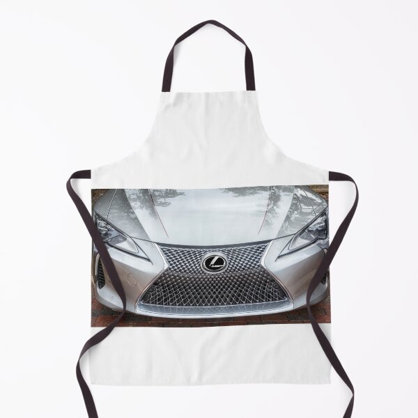 Item preview,  Classic 2018 Lexus LC500 Liquid Platinum Silver Automotive Print designed and sold by RichFrancoCars.