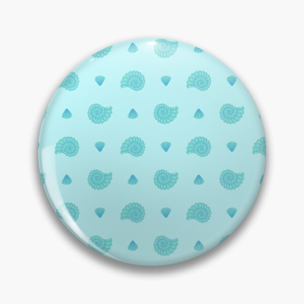 Item preview, Blue Spiral Shells Pattern designed and sold by miawgigi.