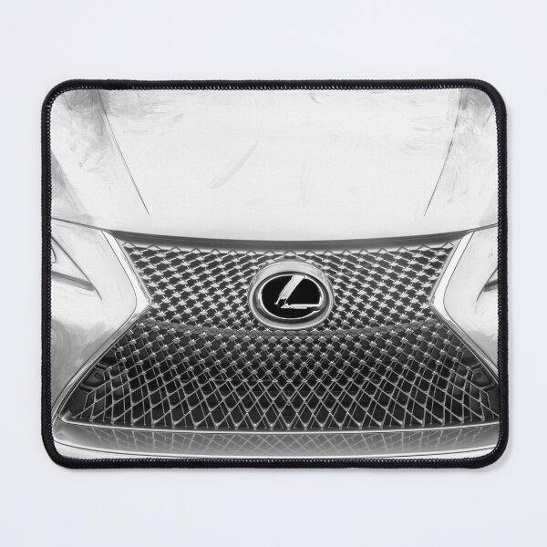 Item preview,  Classic 2018 Lexus LC500 Liquid Platinum Silver Automotive Print designed and sold by RichFrancoCars.