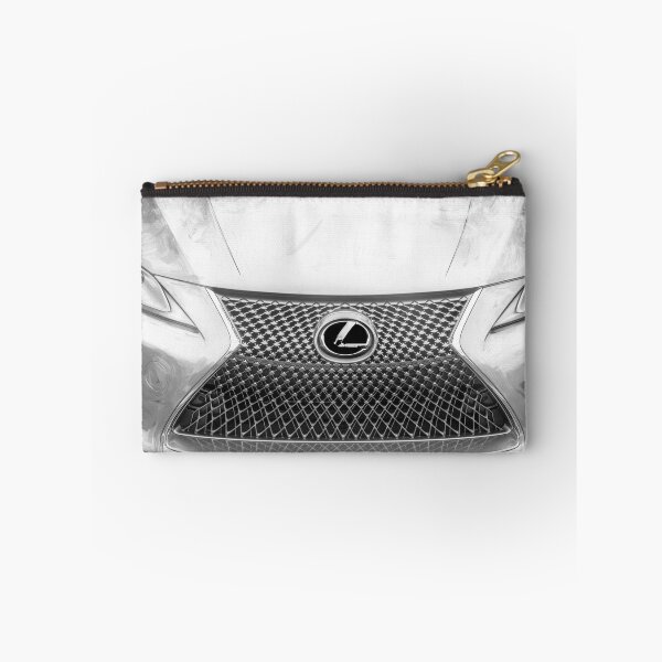 Item preview,  Classic 2018 Lexus LC500 Liquid Platinum Silver Automotive Print designed and sold by RichFrancoCars.