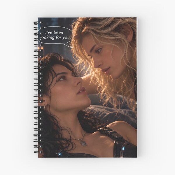 Item preview, Lesbian Pride Love – I've Been Looking for You | Sapphic LGBTQ Romance Art designed and sold by IRON SIREN.