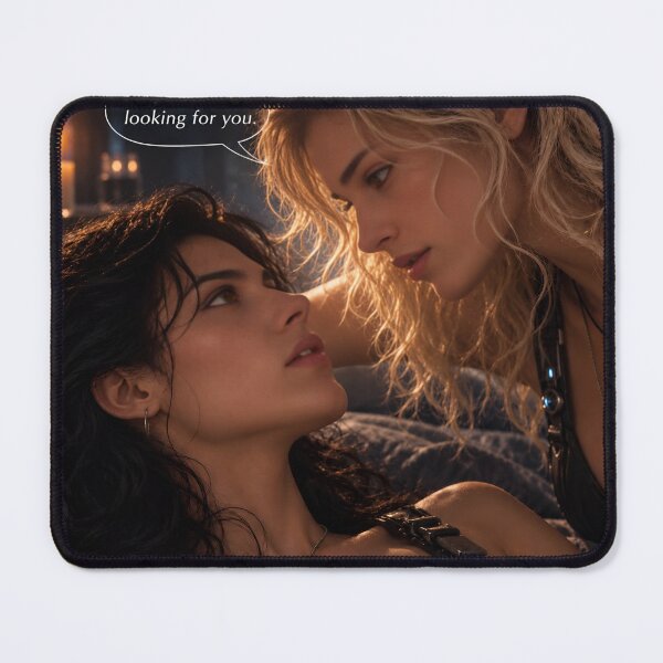 Item preview, Lesbian Pride Love – I've Been Looking for You | Sapphic LGBTQ Romance Art designed and sold by IRON SIREN.
