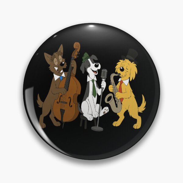 Item preview, Barx Bros Retro Jazz Dogs Groucho Marx designed and sold by BostickirisArts.
