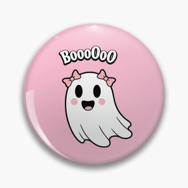 Item preview, Cute ghost saying "Boo" designed and sold by PechiStudio.