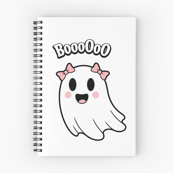 Item preview, Cute ghost saying "Boo" designed and sold by PechiStudio.
