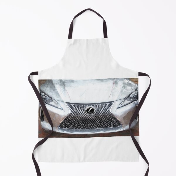 Item preview, Classic 2018 Lexus LC500 Liquid Platinum Silver Automotive Print designed and sold by RichFrancoCars.