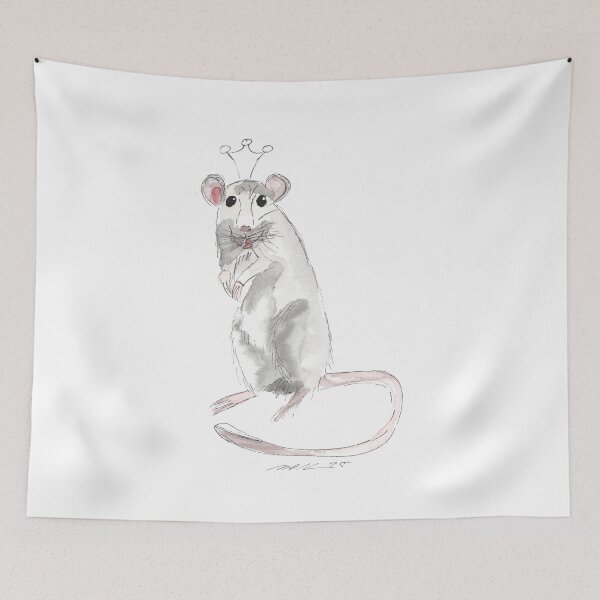 Artikelvorschau, Rat Queen - Rattenkönigin entworfen und verkauft von Anke‘s Bazaar.