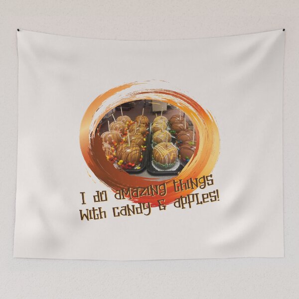 Item preview, …Candy & Apples! (on Off-White) designed and sold by PawsitiveMum3.