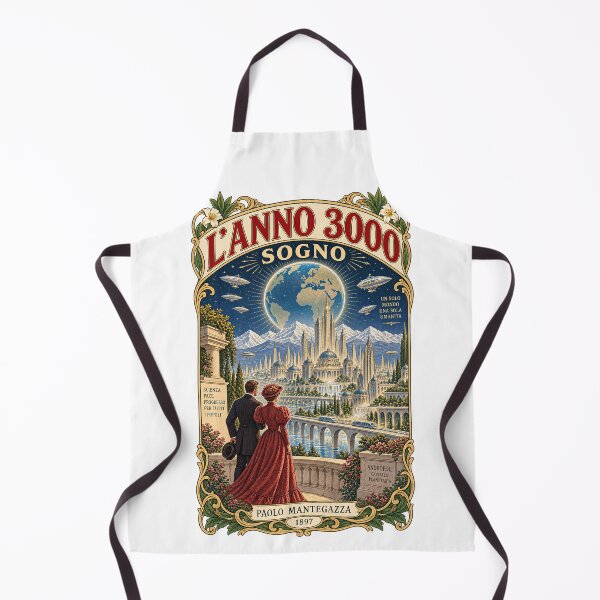 Item preview, L’Anno 3000: Sogno — Paolo Mantegazza 1897 designed and sold by Past in Threads.