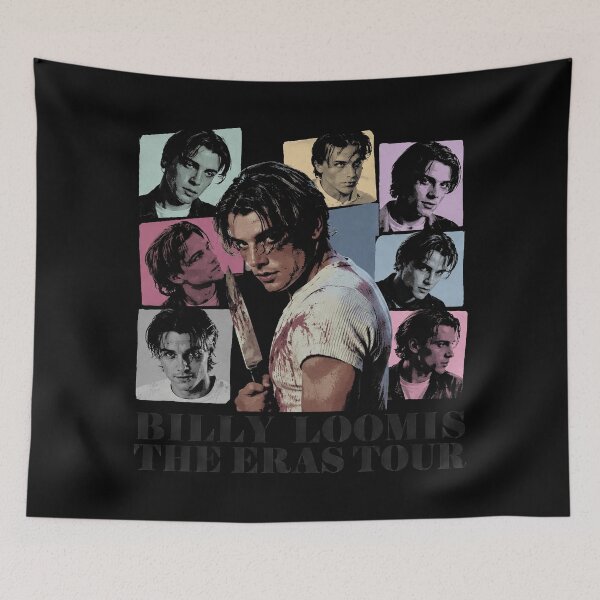 Item preview, Billy Loomis Retro Skeet Ulrich Stu Macher Scream Movie designed and sold by BarnettemarArts.
