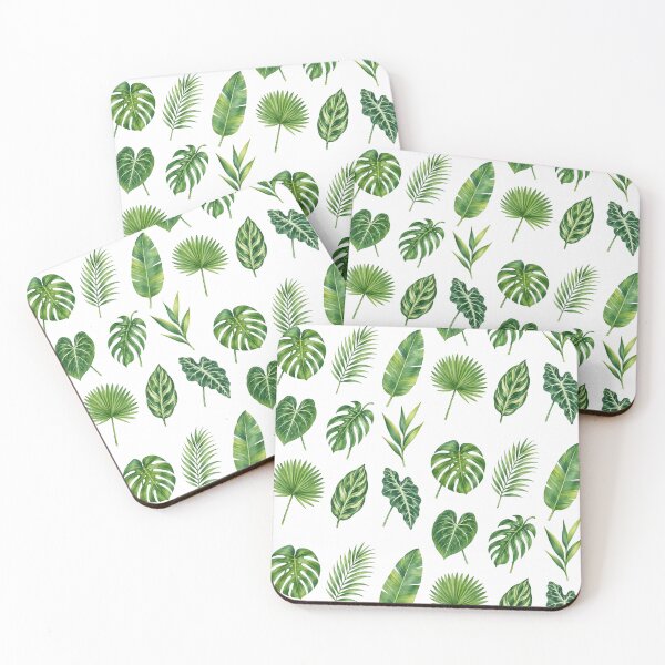 Item preview, Tropical Botanical Leaves Watercolor – Minimalist Green Foliage designed and sold by Lyannaadesign.