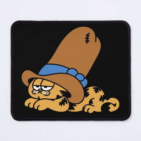 Item preview, Cowboy Garfield Yeehaw Retro Pink Cowgirl Jon Arbuckle designed and sold by bernicepgossc.