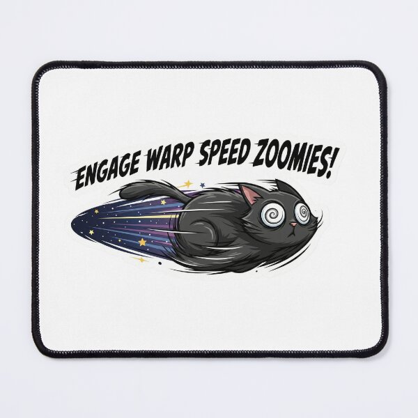 Item preview, engage warp speed zoomies designed and sold by Polaris co..