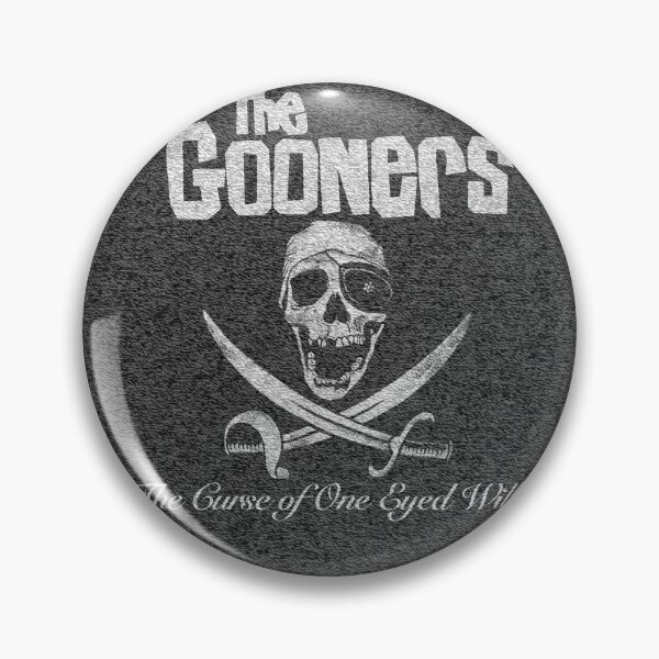 Item preview, The Gooners One Eyed Willy Pirate Skull designed and sold by Psilly Guse.