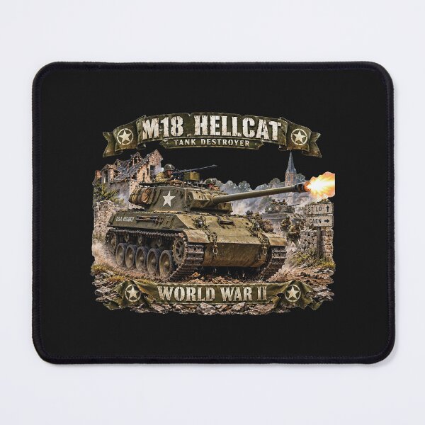 Item preview, M18 Hellcat - tank Destroyer - World War II - 3D - Enhanced designed and sold by Military Insignia Products.