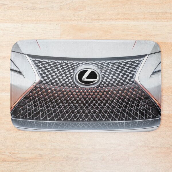 Item preview, Classic 2018 Lexus LC500 Liquid Platinum Silver Automotive Print designed and sold by RichFrancoCars.