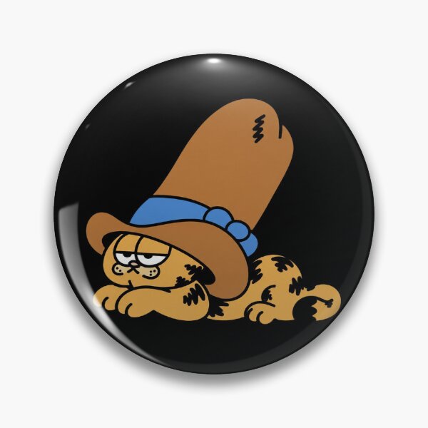 Item preview, Cowboy Garfield Yeehaw Retro Pink Cowgirl Jon Arbuckle designed and sold by bernicepgossc.