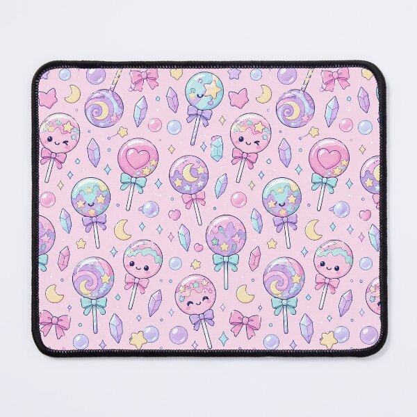 Item preview, Kawaii Magic Lollipop Pattern designed and sold by Soft Berry Studio.