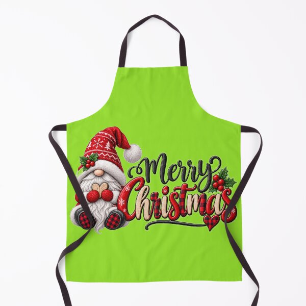 Item preview, Cute Christmas Gnome Merry Christmas Design designed and sold by Wild Ink Studio by Barbara.