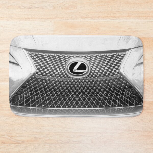 Item preview, Classic 2018 Lexus LC500 Liquid Platinum Silver Automotive Print designed and sold by RichFrancoCars.