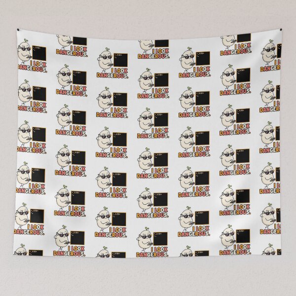 Item preview, I Look Dangerous Funny Terminal Programmer Meme designed and sold by CreativeArtisanPrints Shop.