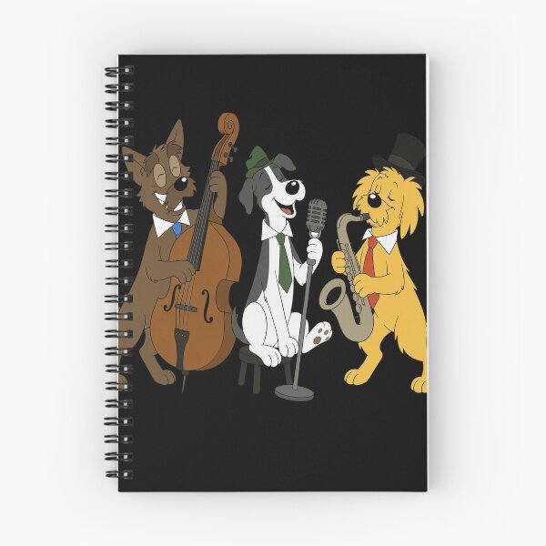 Item preview, Barx Bros Retro Jazz Dogs Groucho Marx designed and sold by BostickirisArts.