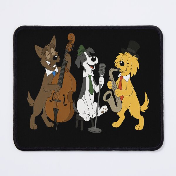 Item preview, Barx Bros Retro Jazz Dogs Groucho Marx designed and sold by BostickirisArts.