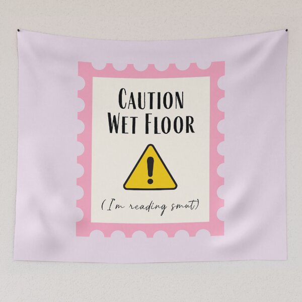 Item preview, Caution Wet Floor - I'm Reading Smut designed and sold by girlyswantbooks.