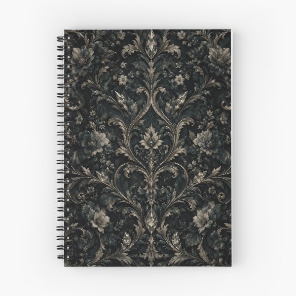 Item preview, Antique Gold Floral Damask designed and sold by KuzeyWestStudio.