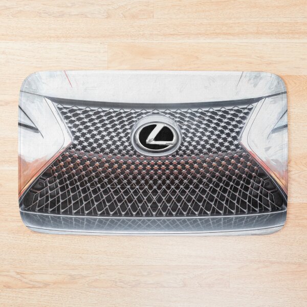 Item preview, Classic 2018 Lexus LC500 Liquid Platinum Silver Automotive Print designed and sold by RichFrancoCars.