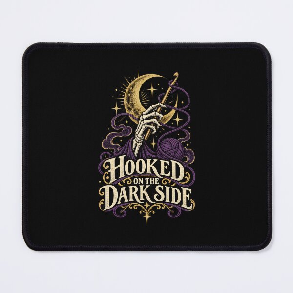 Item preview, Hooked On The Dark Side Gothic Crochet designed and sold by Text2tee.