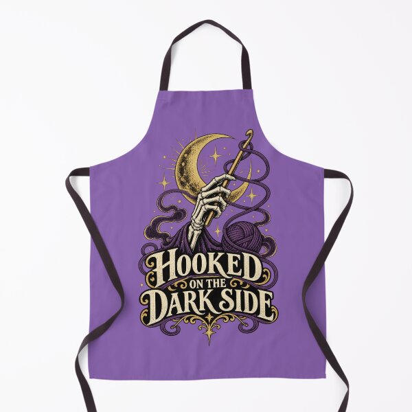 Item preview, Hooked On The Dark Side Gothic Crochet designed and sold by Text2tee.