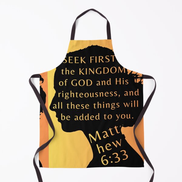 Item preview, Graphic Design - Matthew 6:33 Seek First designed and sold by Boy and Belugee.