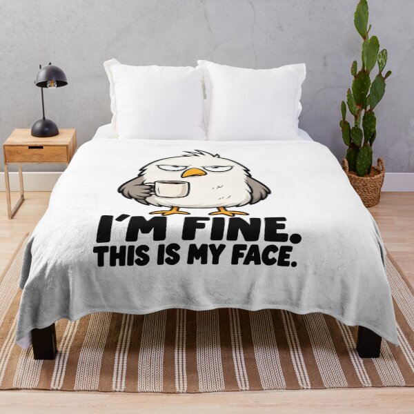 Item preview, Funny Grumpy Bird With Coffee designed and sold by maybe man couple cooper.