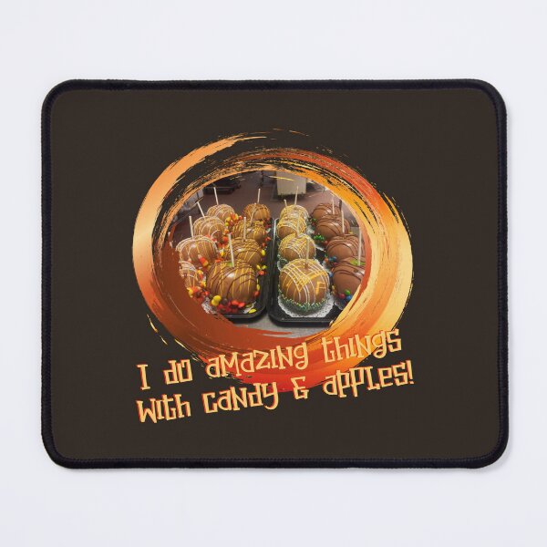 Item preview, …Candy & Apples! (on Dk. Brown) designed and sold by PawsitiveMum3.