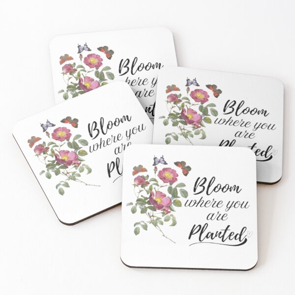 Item preview, Bloom where you are Planted designed and sold by TypeMuse.