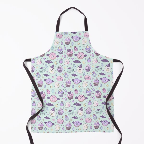 Item preview, Kawaii Spooky Treat Mix Pattern designed and sold by Soft Berry Studio.