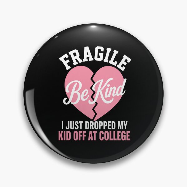 Item preview, Fragile Be Kind Broken Heart Inspirational Quote designed and sold by ROUX-ART.