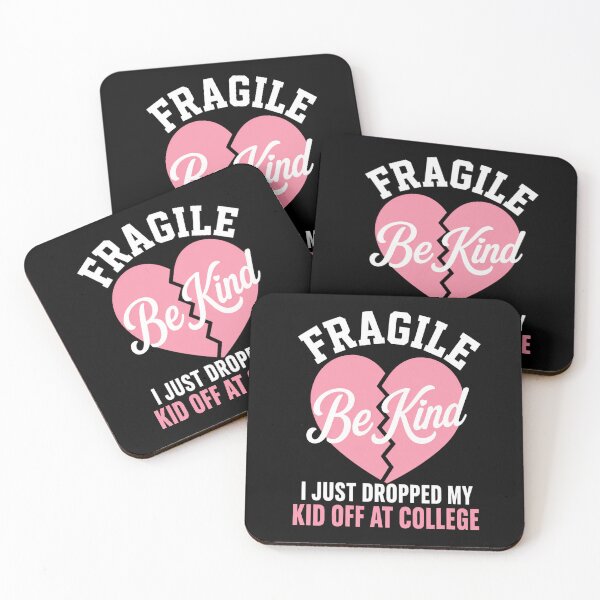 Item preview, Fragile Be Kind Broken Heart Inspirational Quote designed and sold by ROUX-ART.