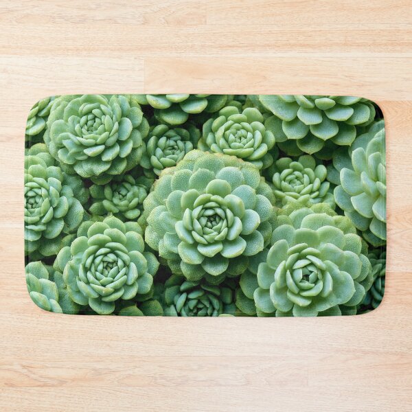 Item preview, Organic Worlds: Emerald Rosettes — Succulent Macro Landscape designed and sold by Atlas-of-Worlds.