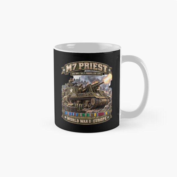 Item preview, M7 Priest - 105mm, Self Propelled Artillery - World War II SVC - 3D - Enhanced designed and sold by Military Insignia Products.