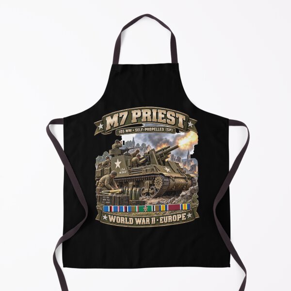 Item preview, M7 Priest - 105mm, Self Propelled Artillery - World War II SVC - 3D - Enhanced designed and sold by Military Insignia Products.