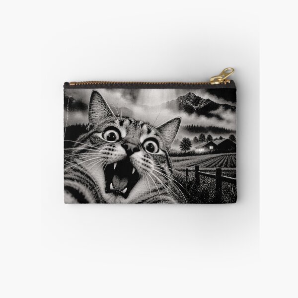 Item preview, UFO Cat Selfie – Funny Alien Abduction Retro  designed and sold by will freed18.